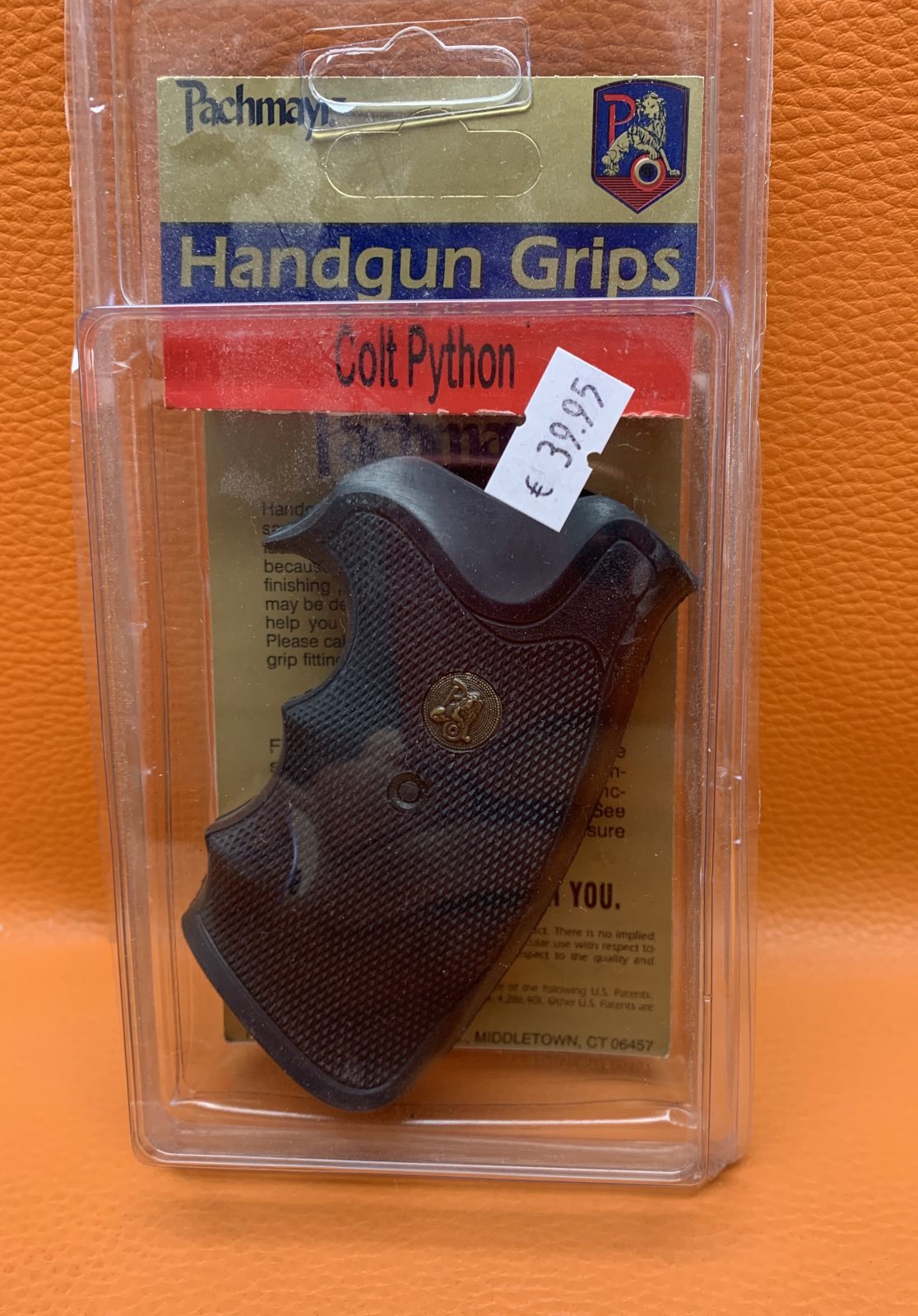 Pachmayr " Gripper" für Colt Python und andere Modelle mit I-Frame