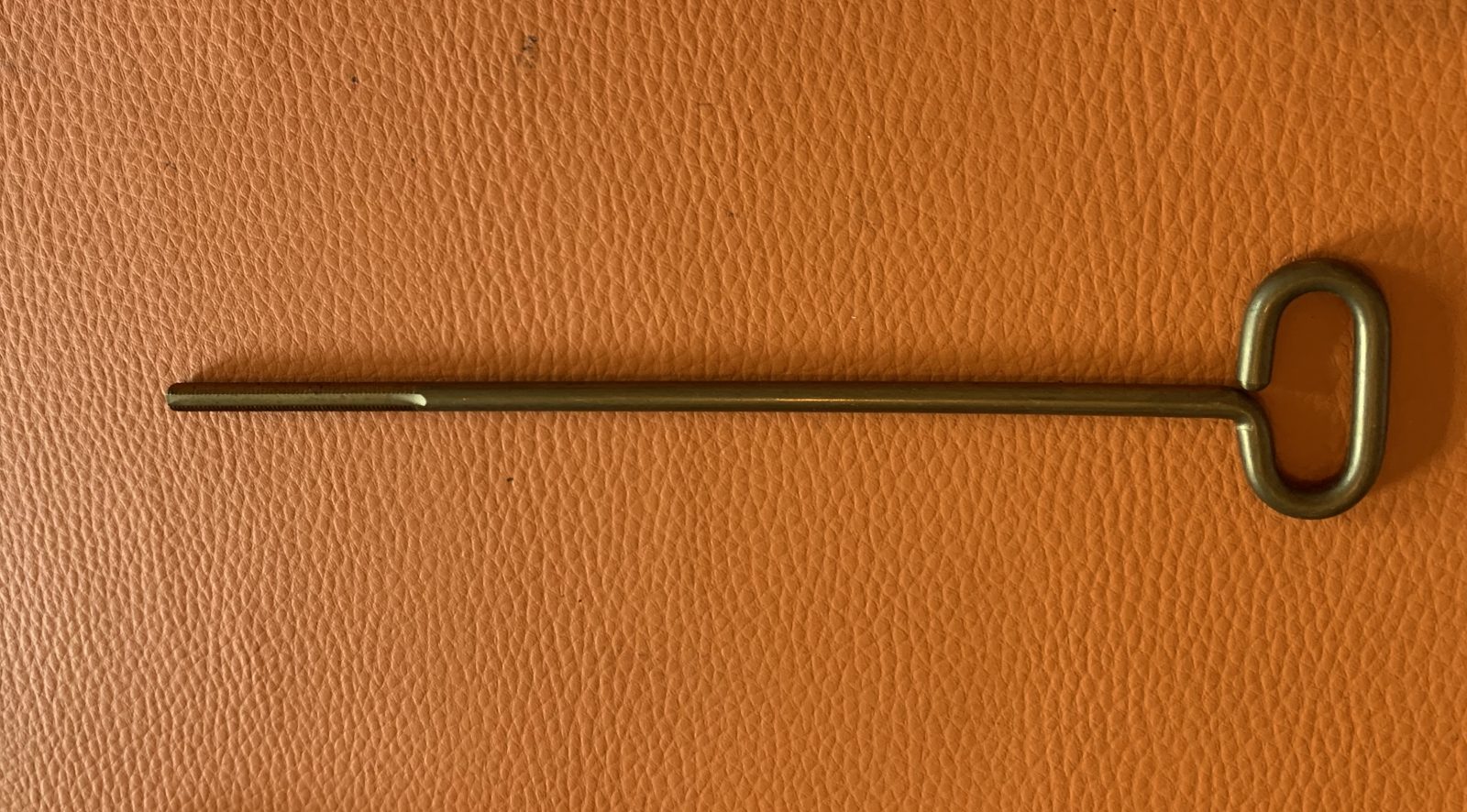 P.08 Wischstock / Putzstock Messing,  Nachkrieg