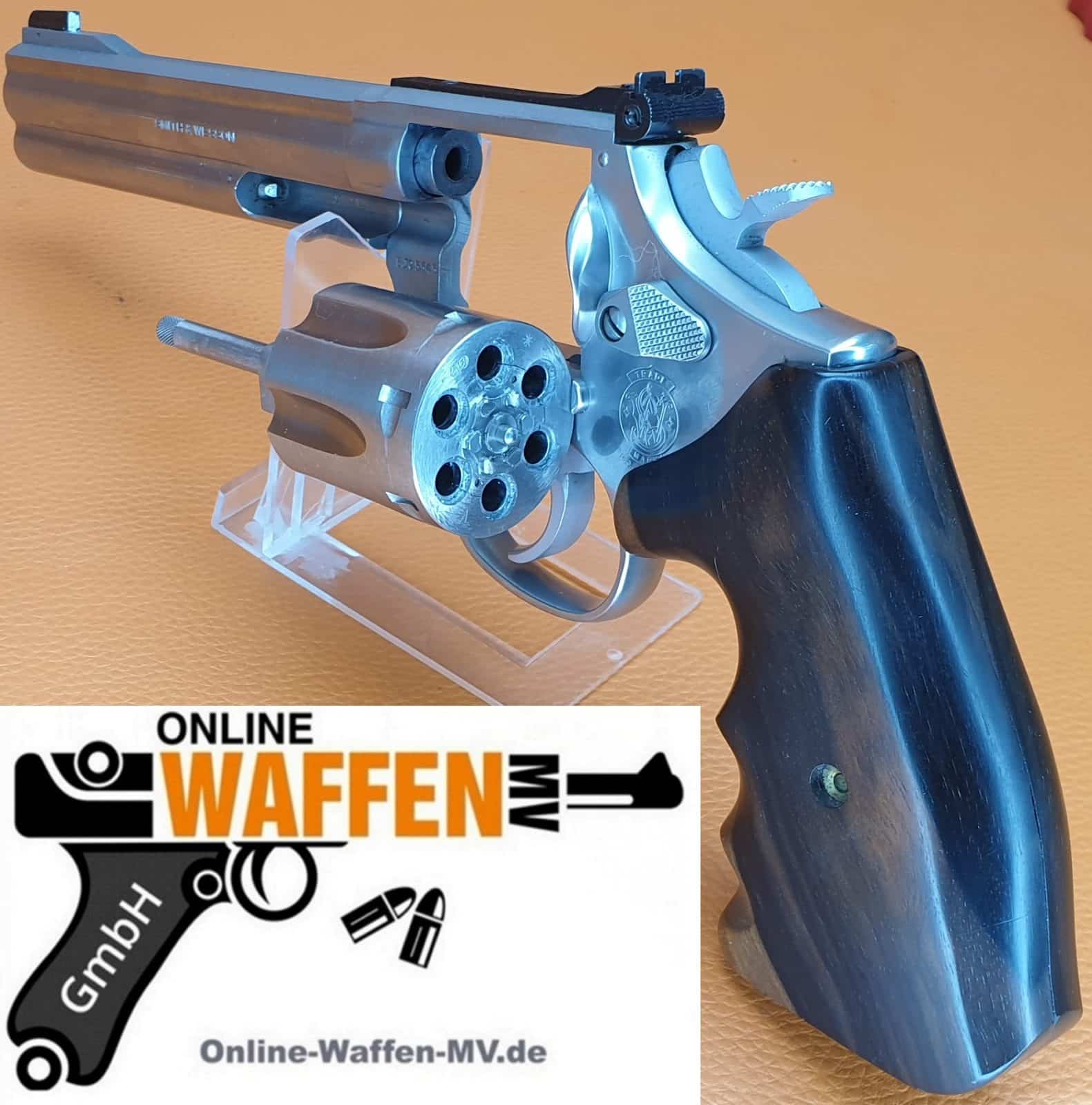 Smith & Wesson 617 erste Serie 6" Stainless steel