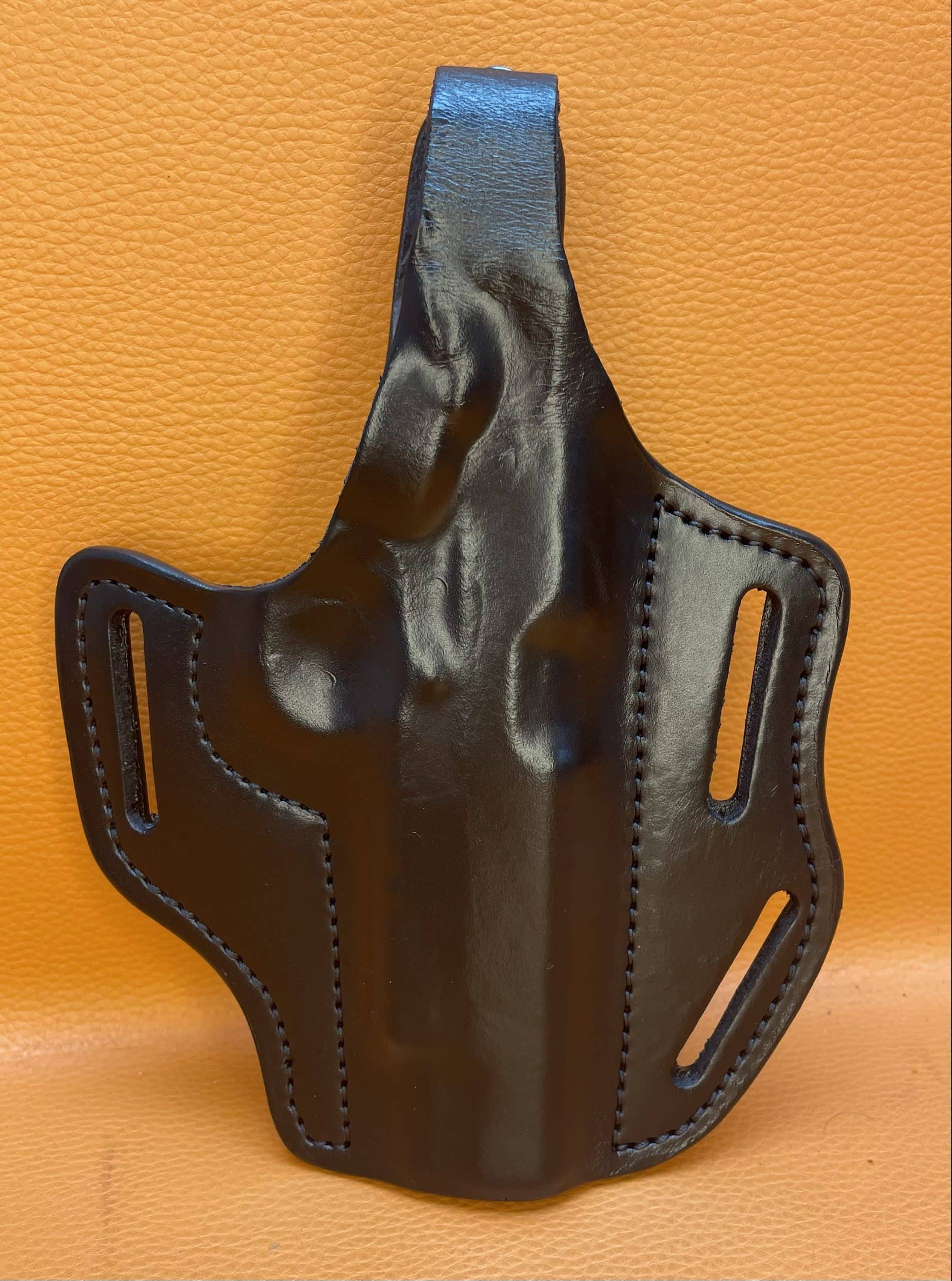 " Front Line" Gürtelholster Pancake Multivariabel Leder - Colt 1911 und Klone - schwarz