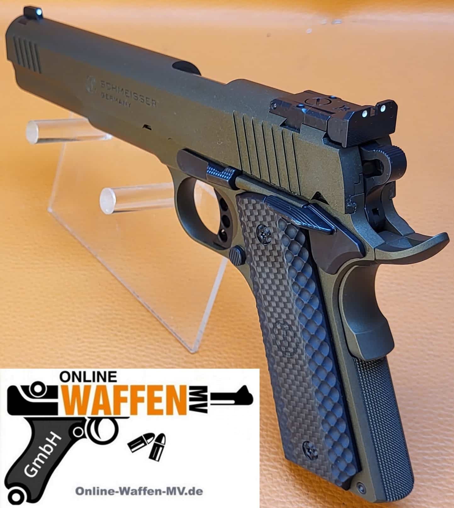 Schmeisser 1911 Hugo .45Auto jetzt in 6" bronze