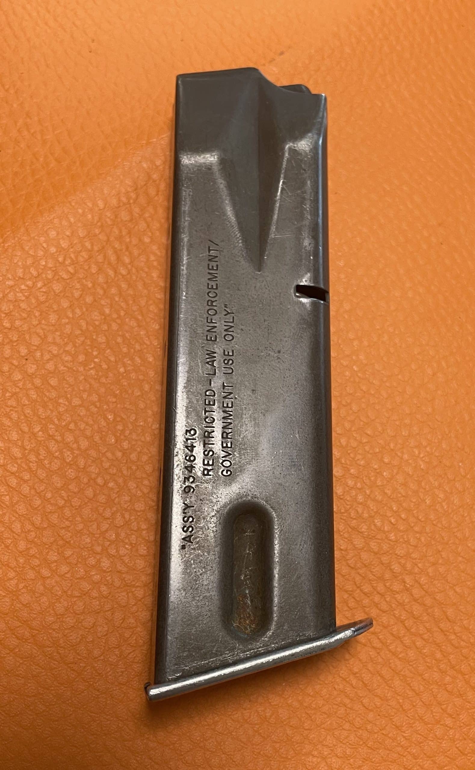 Beretta 92F (M9), Stahl