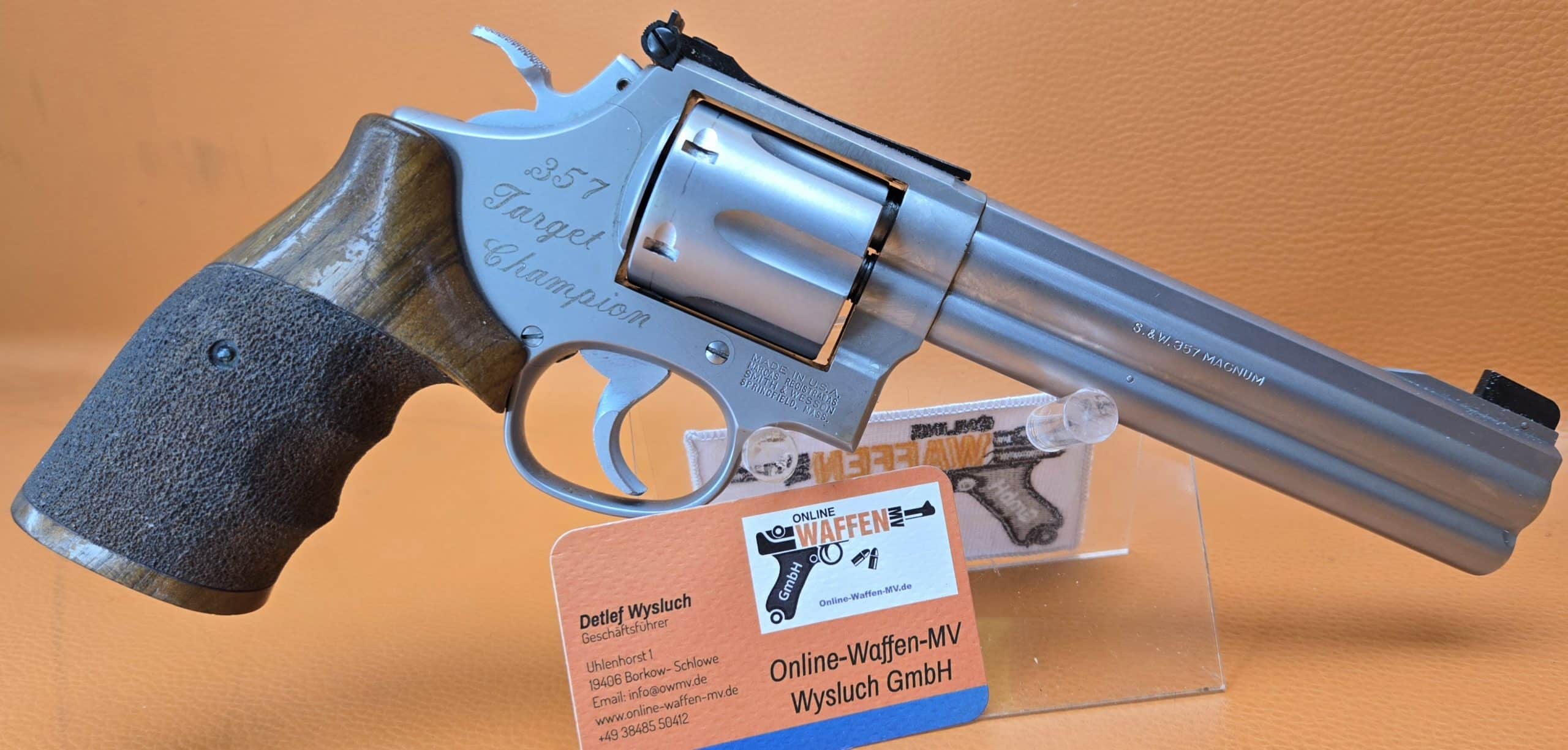 Smith & Wesson 686-3 Target Champion